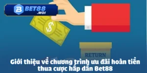 Ưu đãi hoàn tiền thua cược hấp dẫn BET88 là chương trình đặc biệt