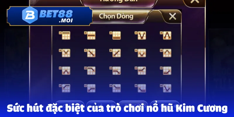 Nổ Hũ Kim Cương – Lựa Chọn Hoàn Hảo Cho Tân Thủ 3 Sức hút đặc biệt của trò chơi nổ hũ Kim Cương